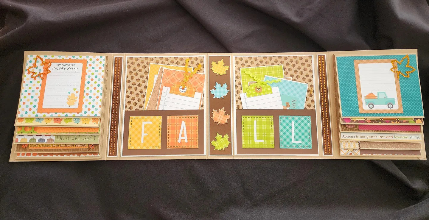 Premade Fall Family Activities Album