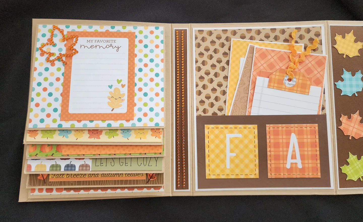 Premade Fall Family Activities Album
