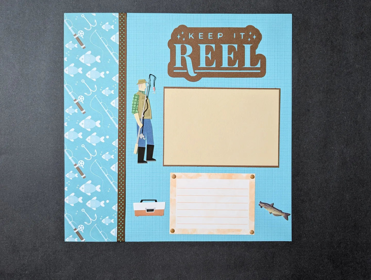 Fishing Scrapbook Pages