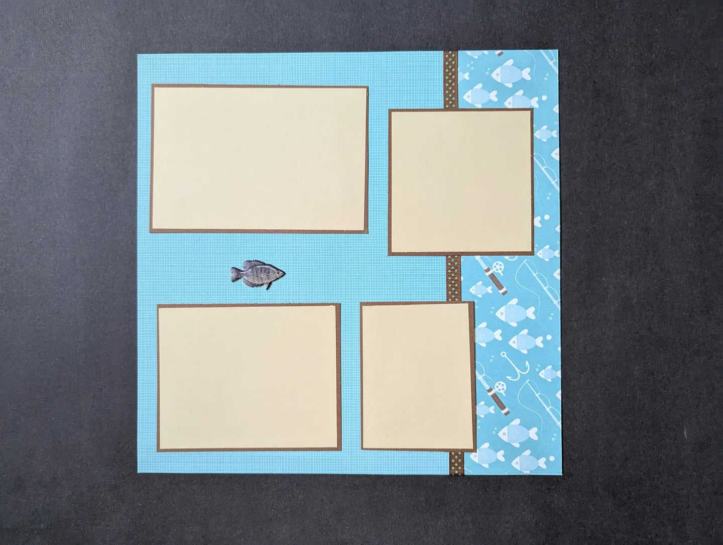 Fishing Scrapbook Pages