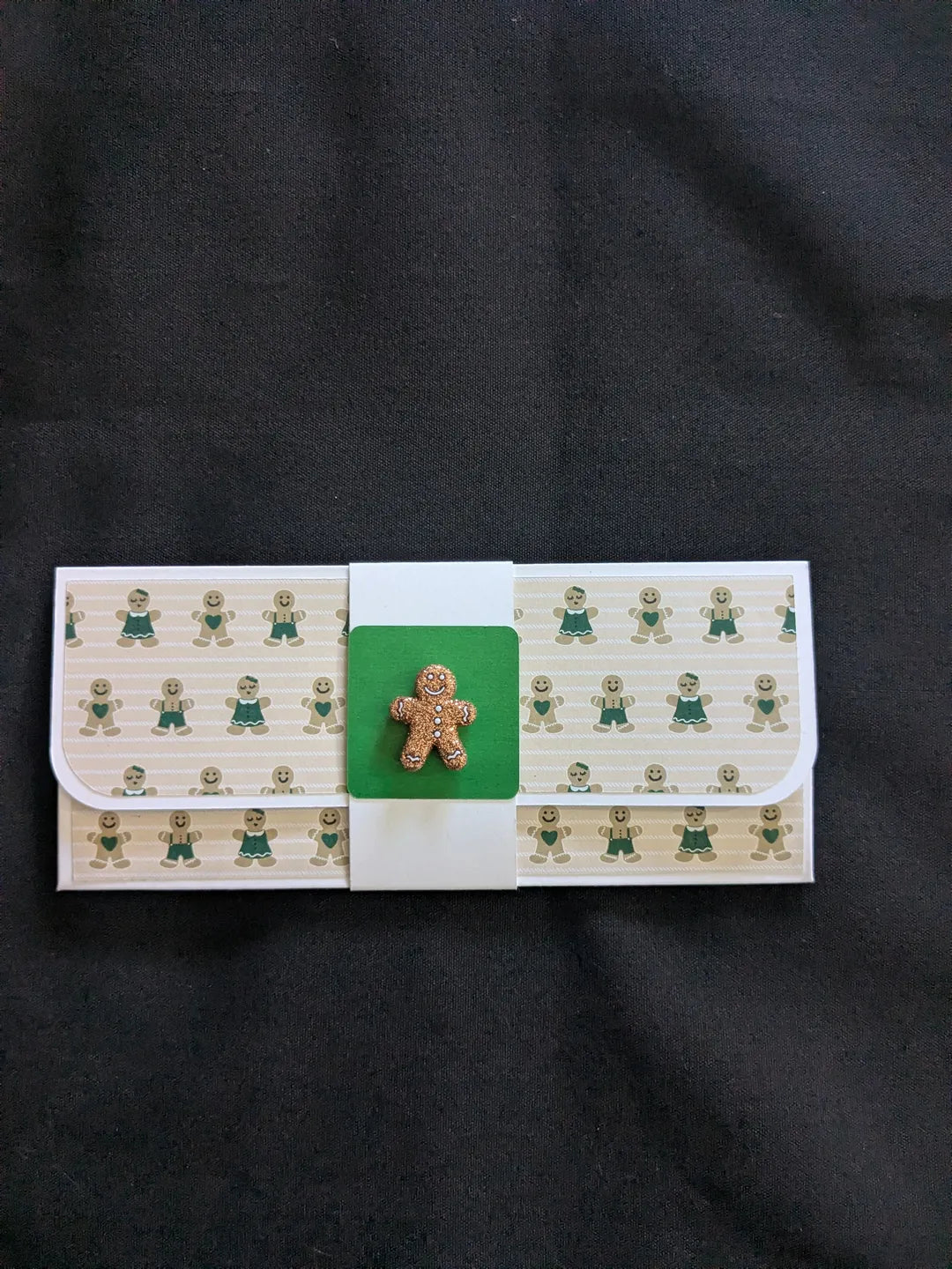 Gingerbread Man Cash Envelope