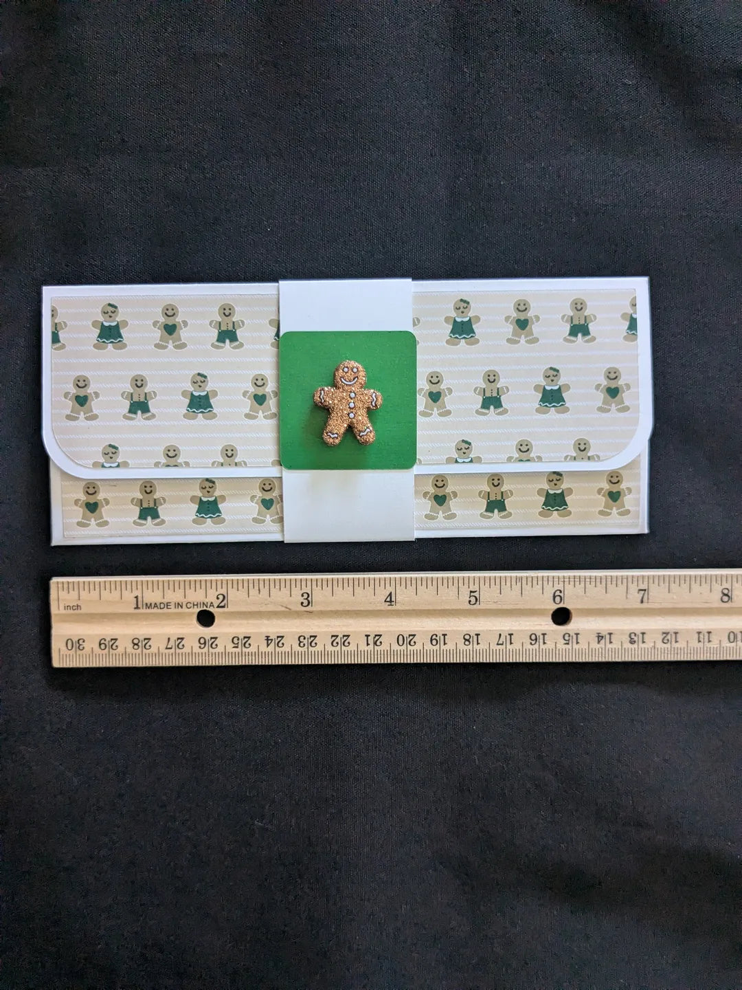 Gingerbread Man Cash Envelope