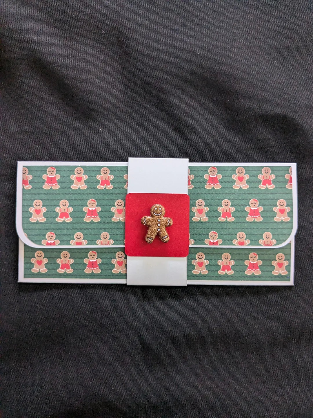 Gingerbread Man Cash Envelope