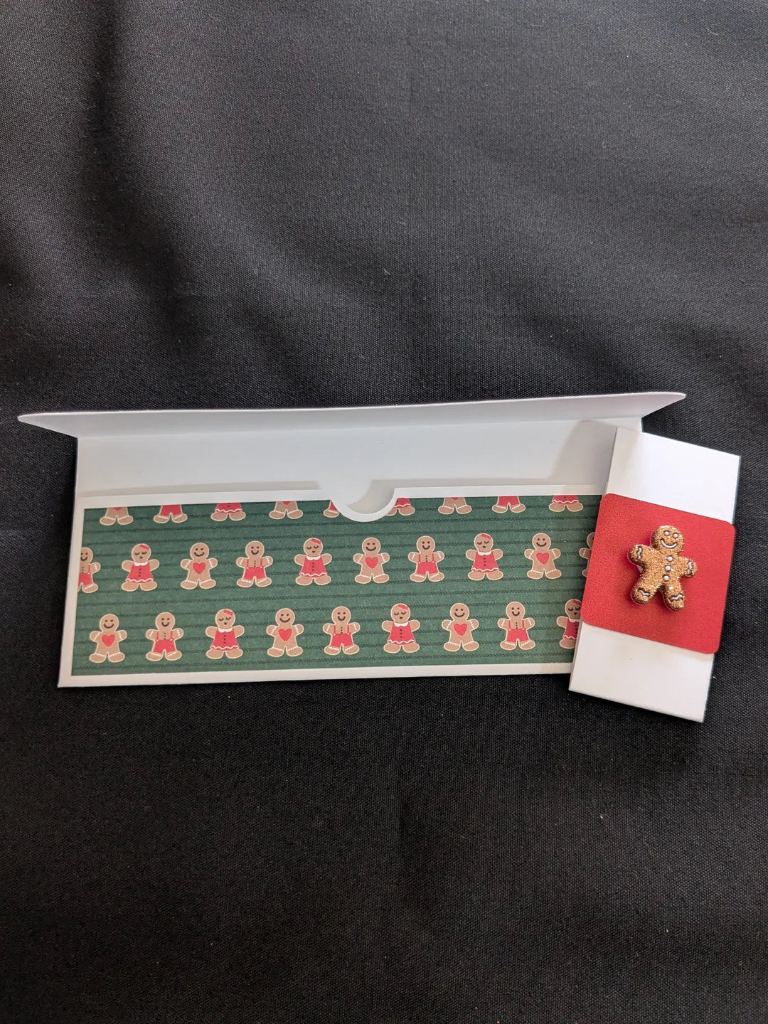 Gingerbread Man Cash Envelope
