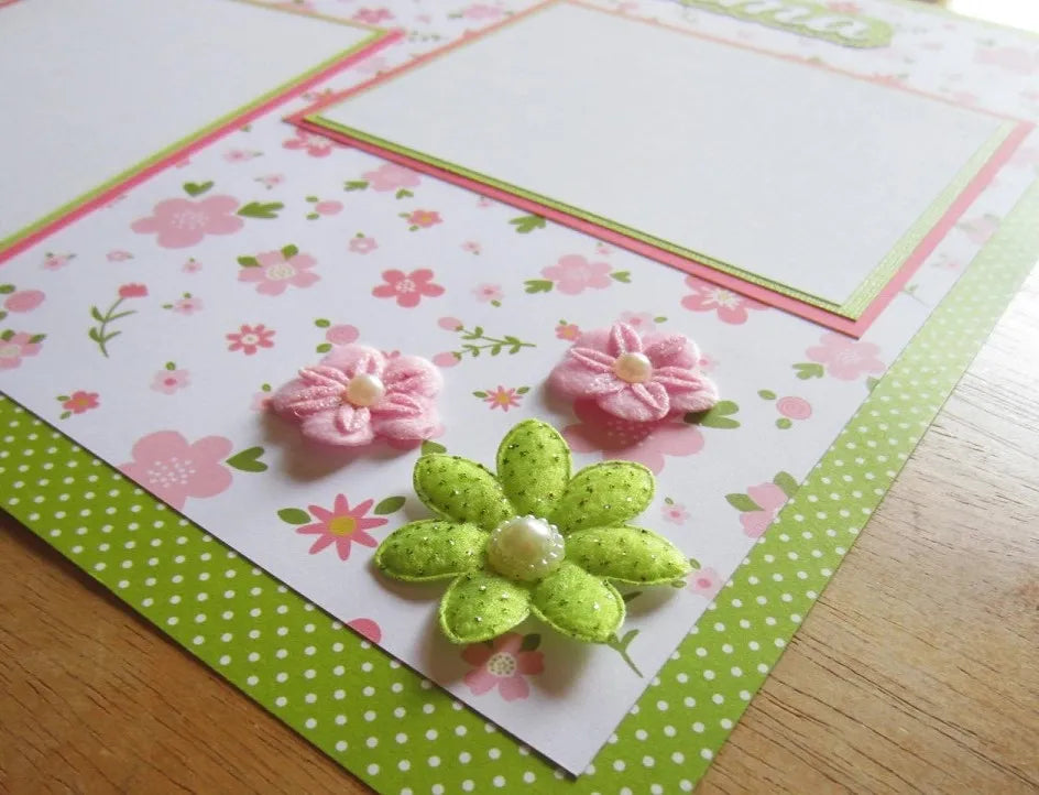 Grandma Scrapbook Page