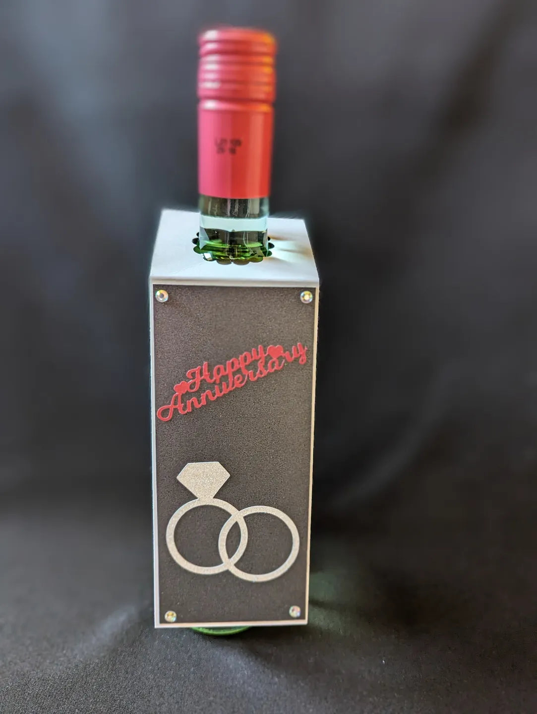 Anniversary Bottle Gift Tag