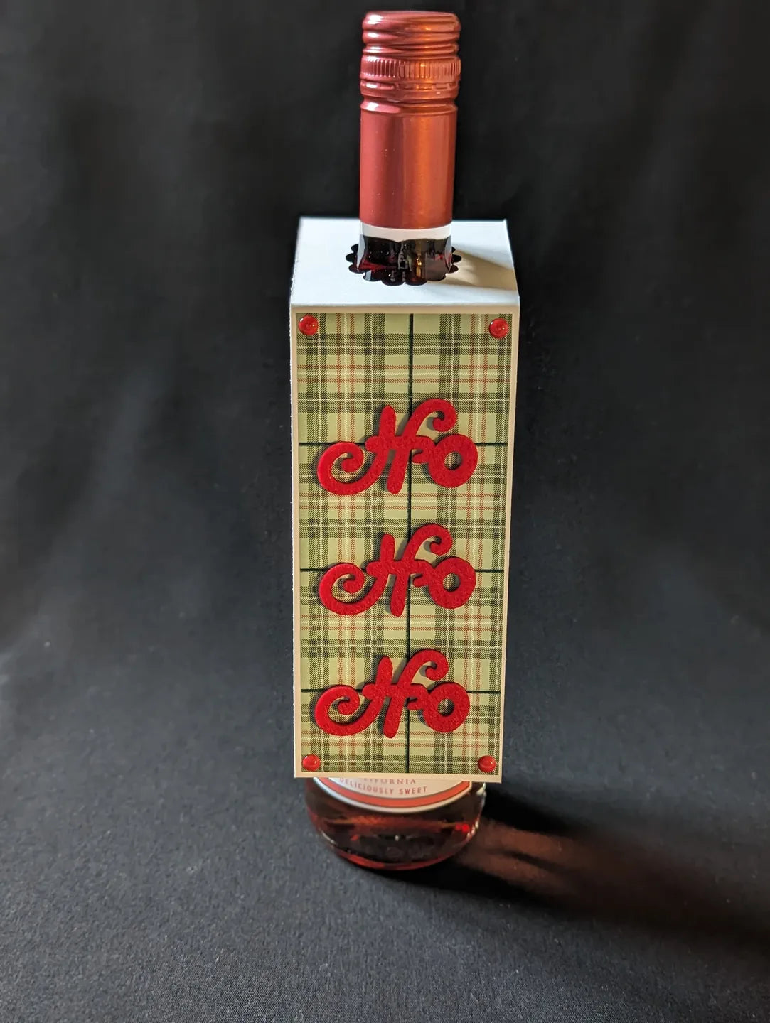 Christmas Bottle Gift Tag