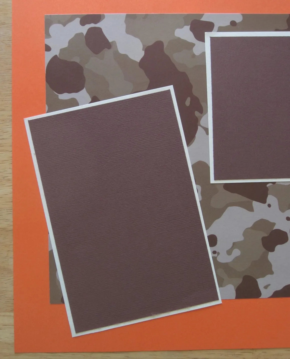 Hunting Scrapbook Page