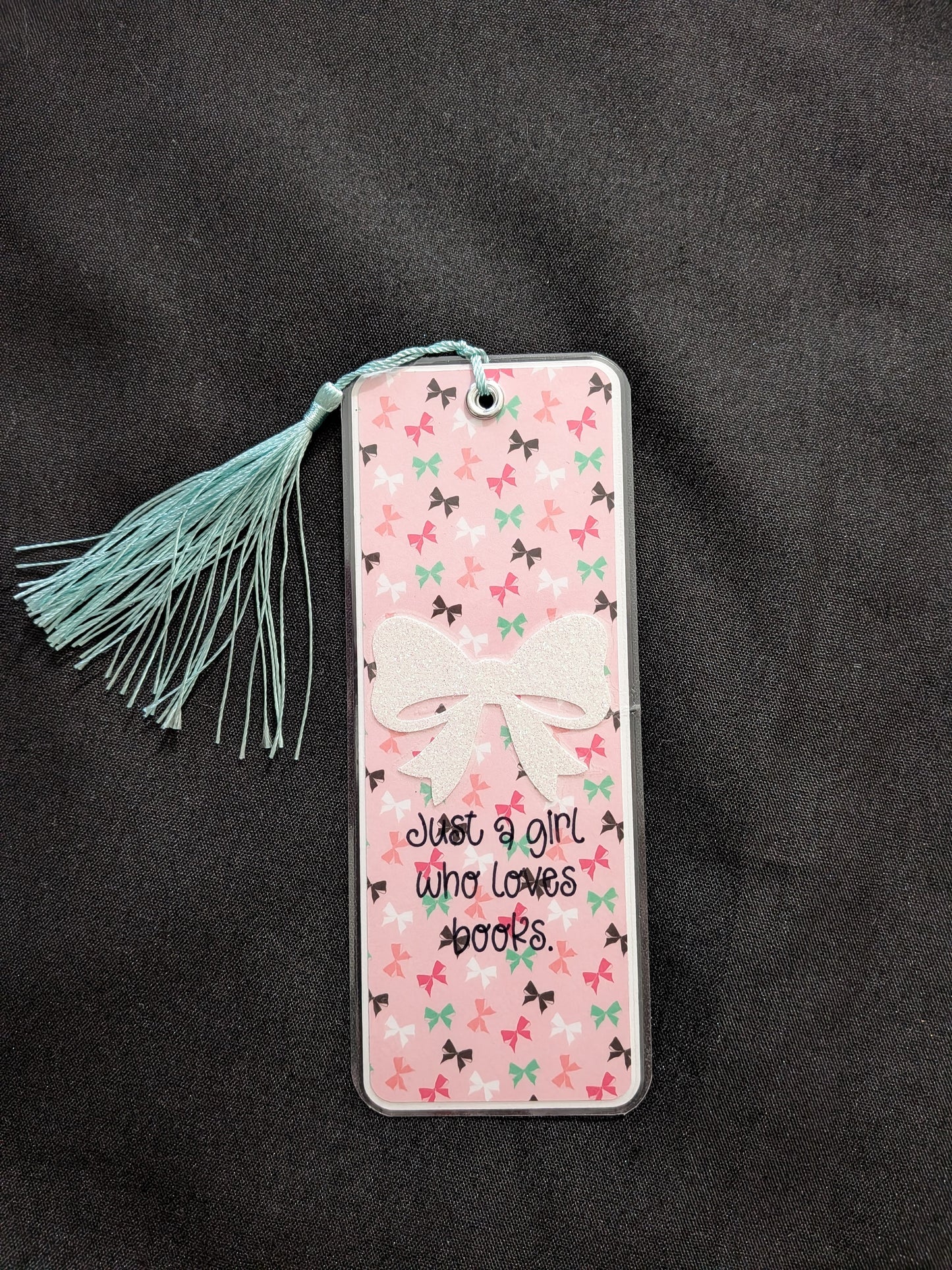 Pink With Bows Book Mark