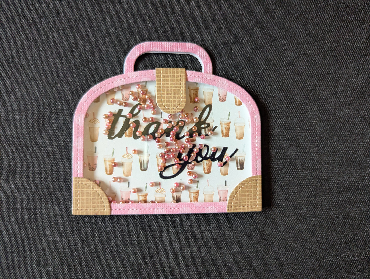 Thank You Coffee Lover Gift Card Holder