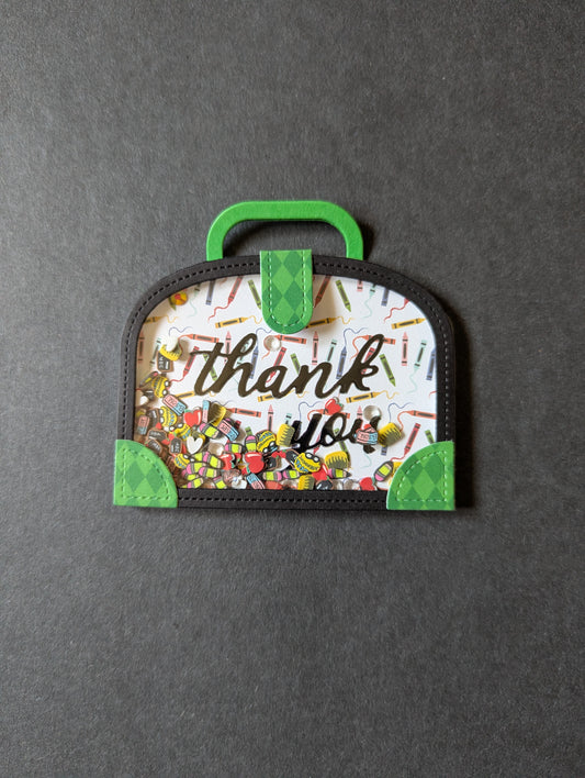 Thank You Shaker Gift Card Holder