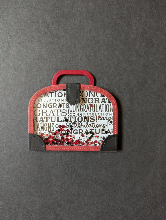 Graduation Shaker Gift Card Holder