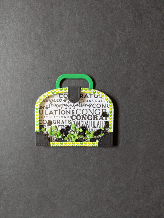Graduation Shaker Gift Card Holder