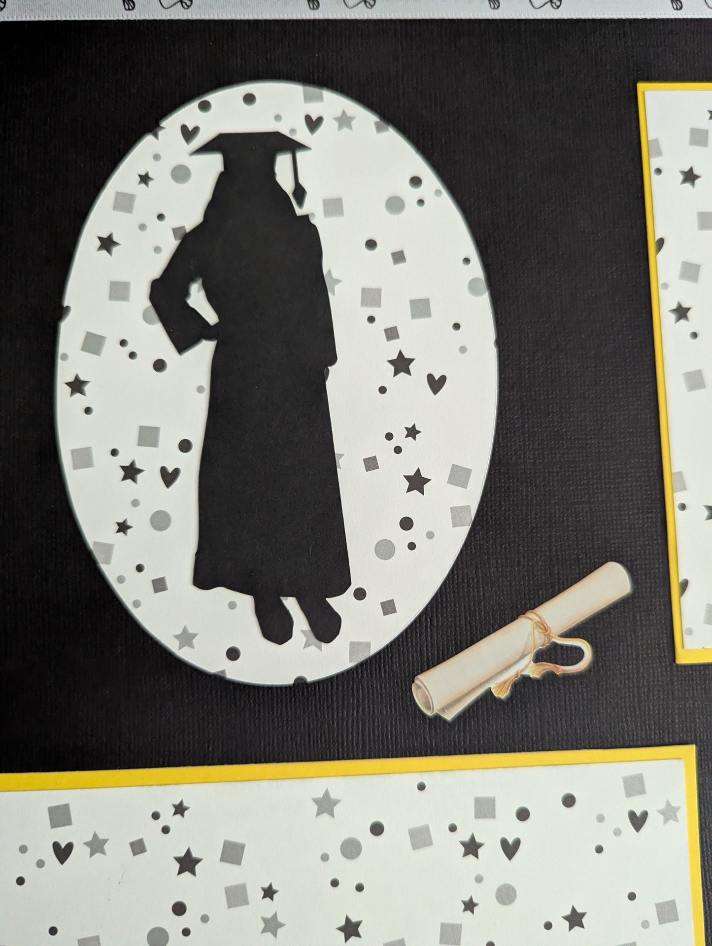 Graduation Scrapbook Page
