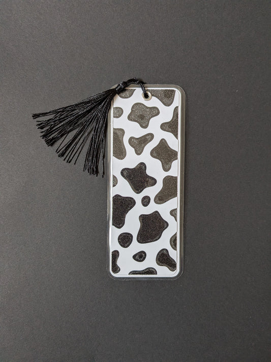 Cow Print Bookmark