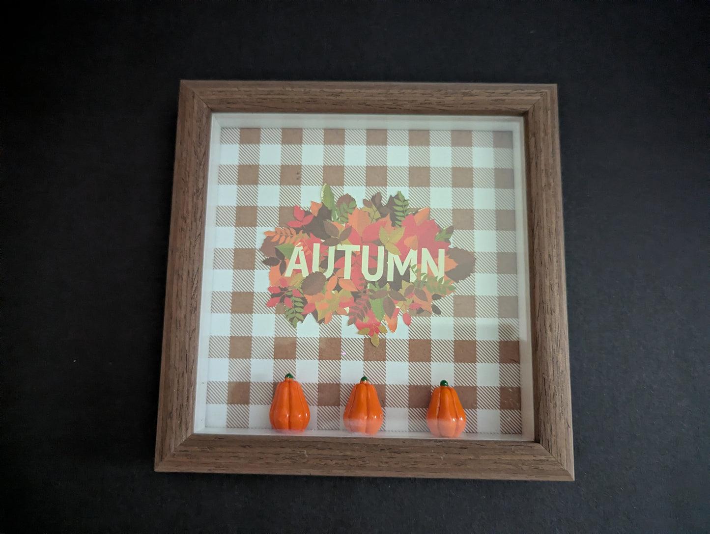 Autumn Shadow Box/Shelf Sitter