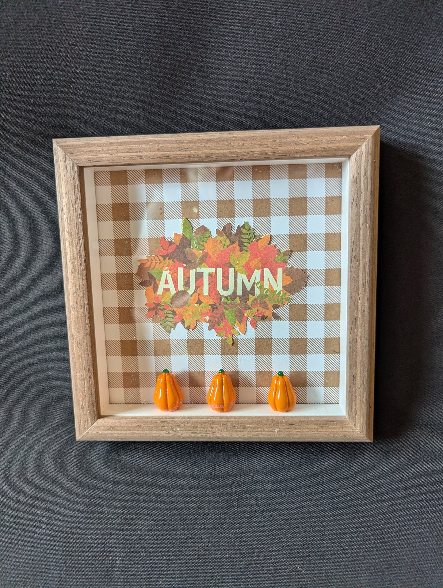 Autumn Shadow Box/Shelf Sitter