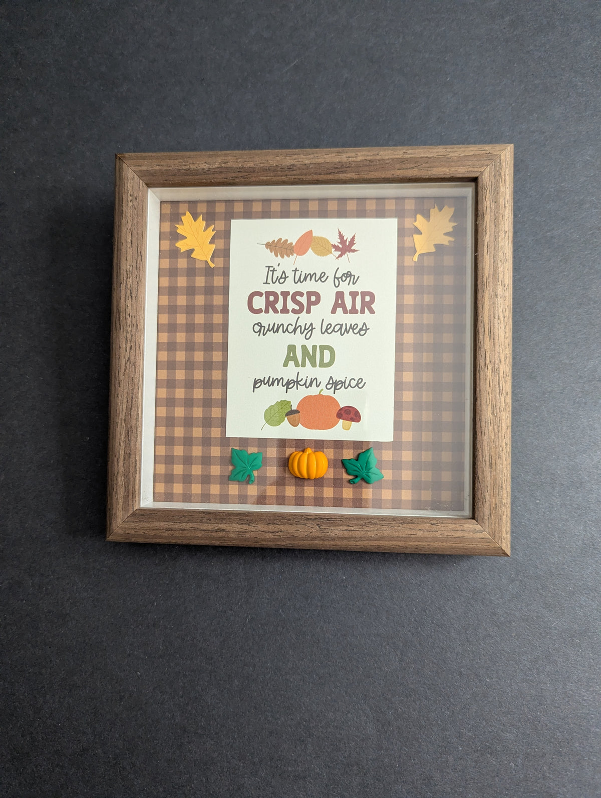 Autumn Shadow Box/Shelf Sitter
