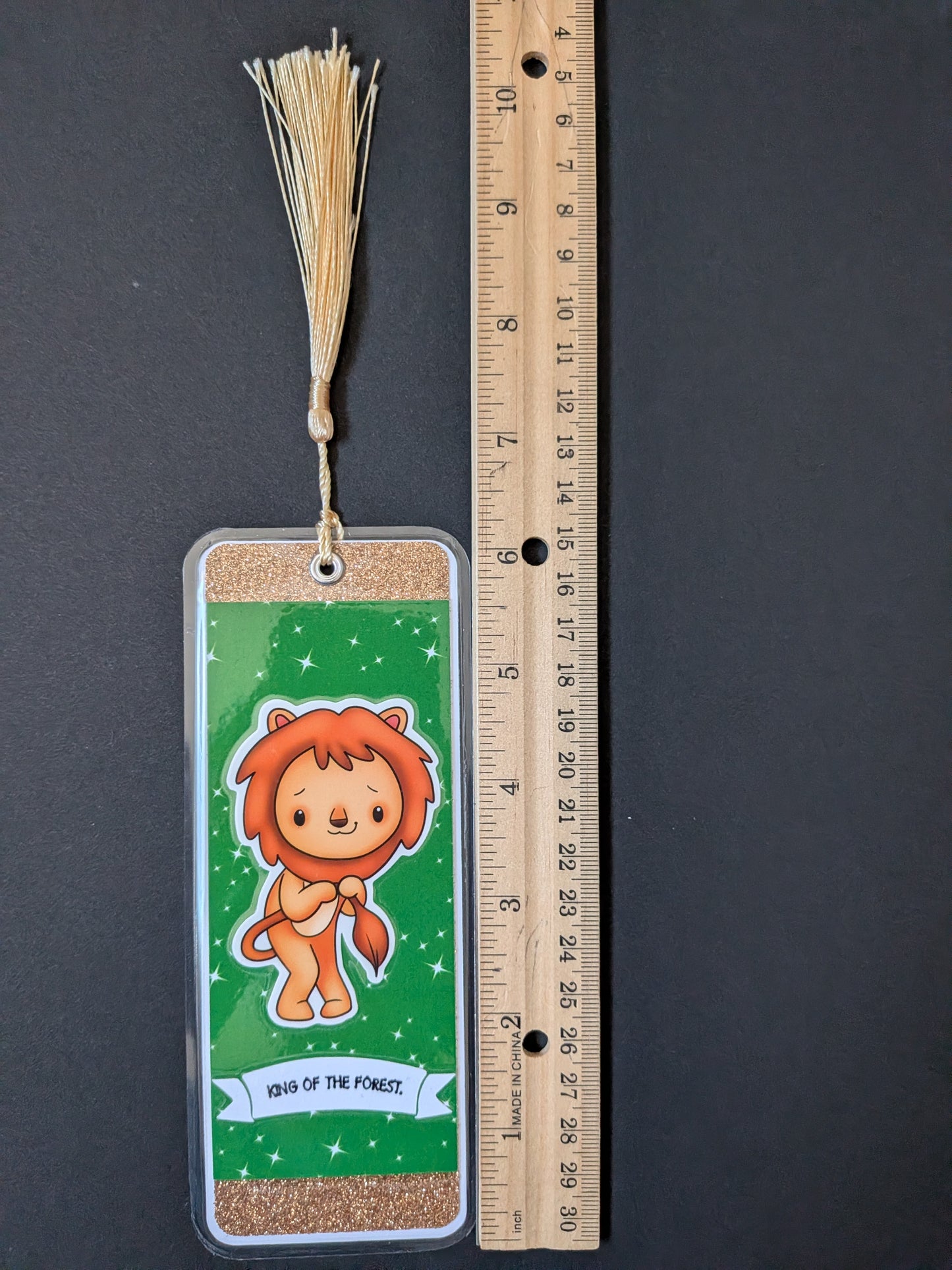 Cowardly Lion Bookmark