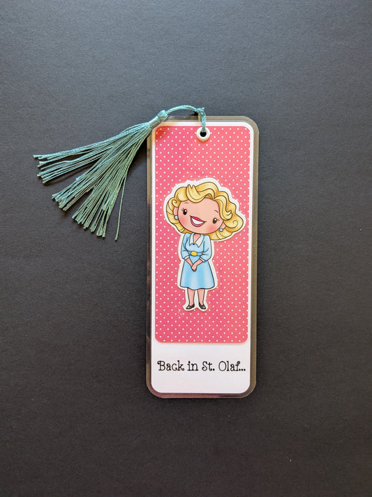 Rose Golden Girls Bookmark