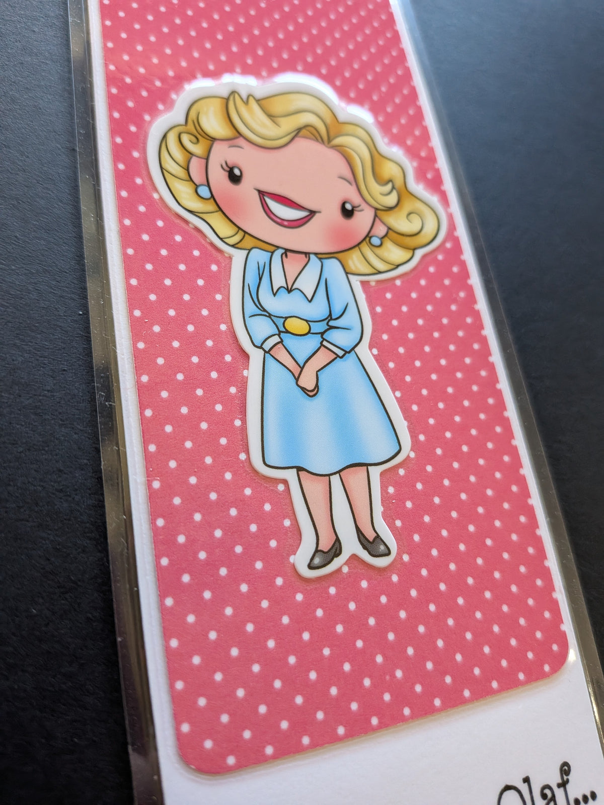 Rose Golden Girls Bookmark