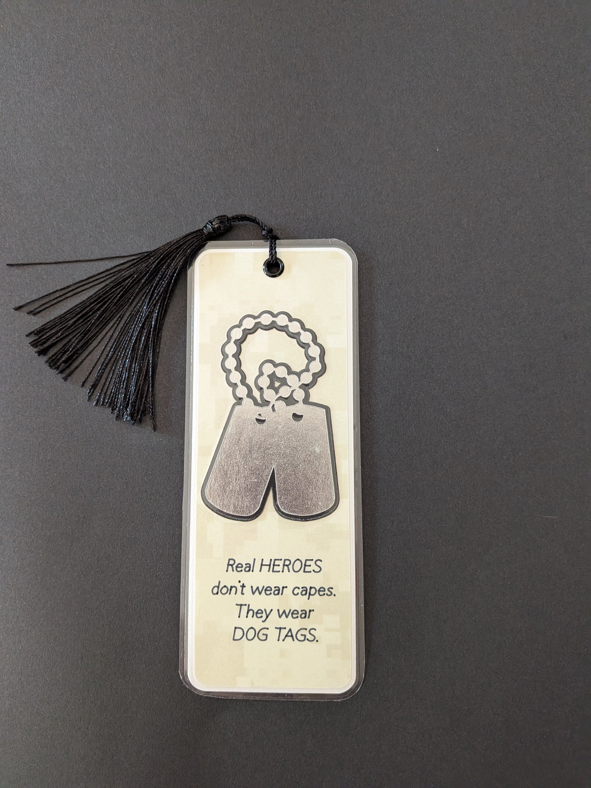 Dog Tags Bookmark