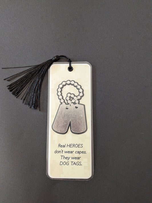 Dog Tags Bookmark