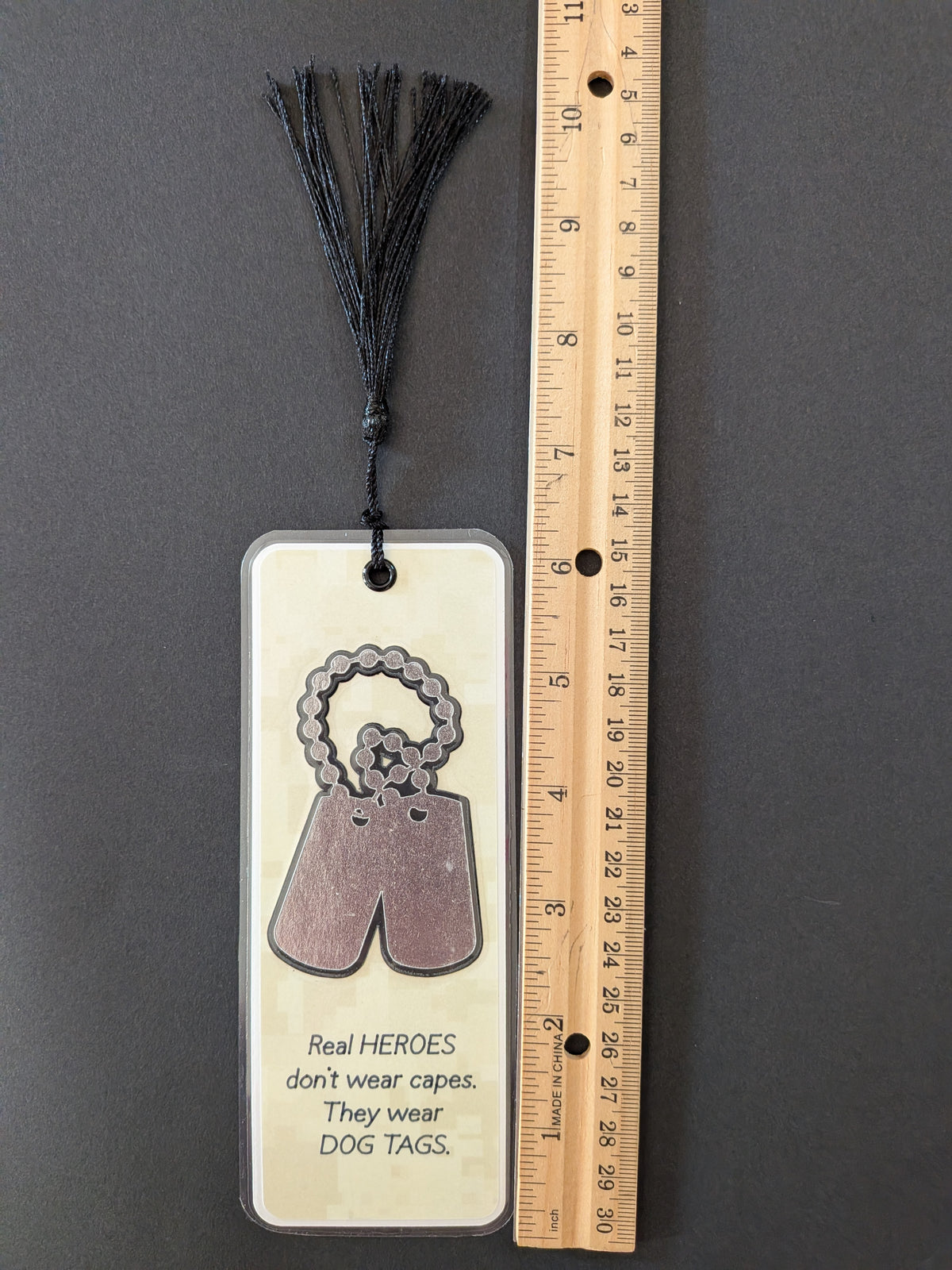 Dog Tags Bookmark