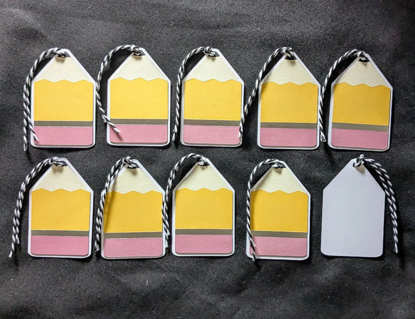 Pencil Gift Tags (Set of 10)