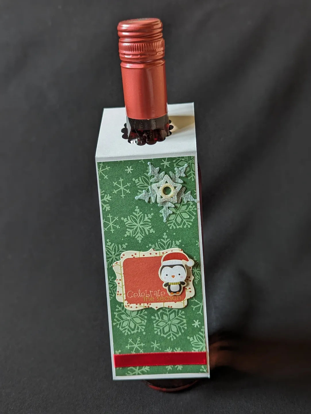 Christmas Bottle Gift Tag
