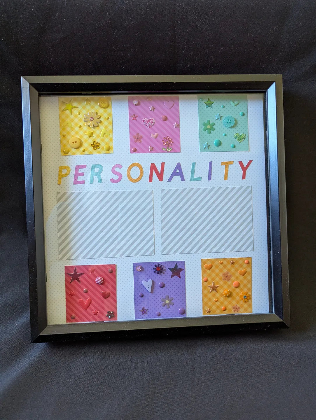 Personality Scrapbook Page