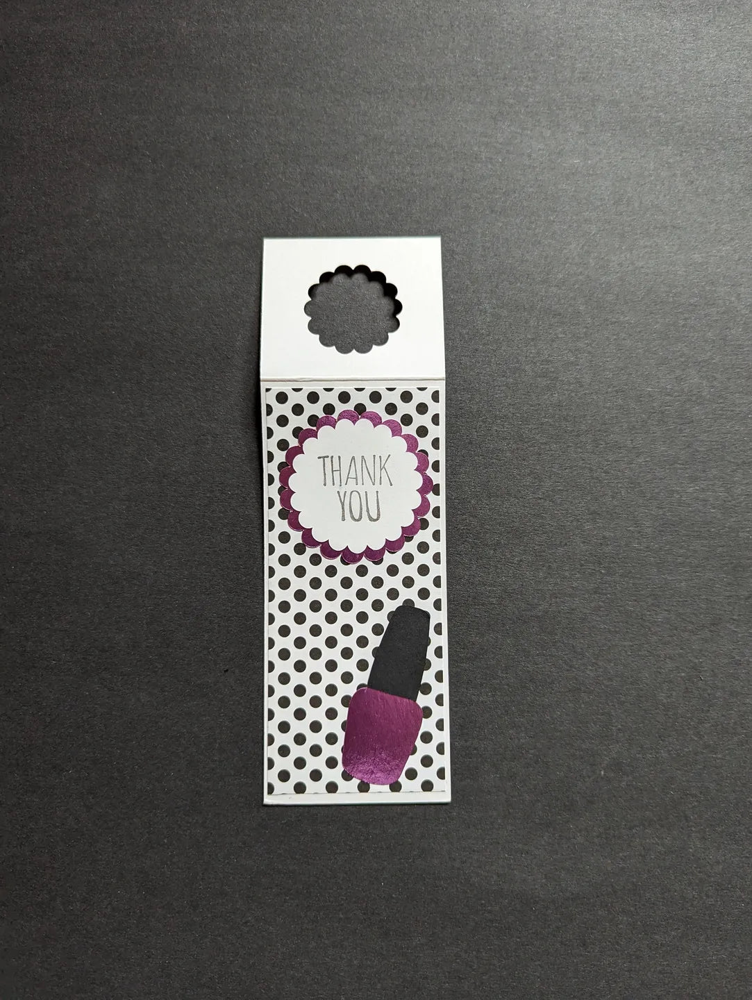 Thank You Bottle Gift Tag