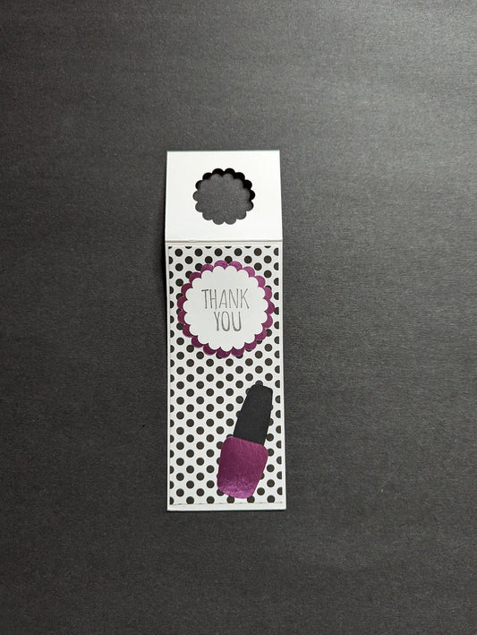 Thank You Bottle Gift Tag