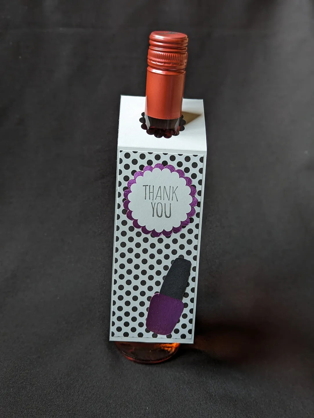 Thank You Bottle Gift Tag