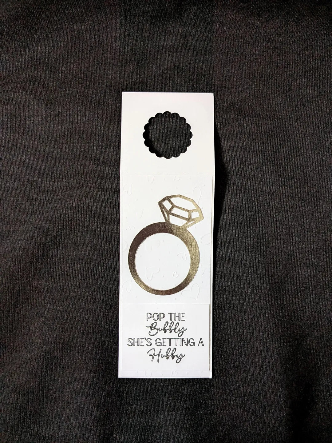 Wedding Bottle Gift Tag