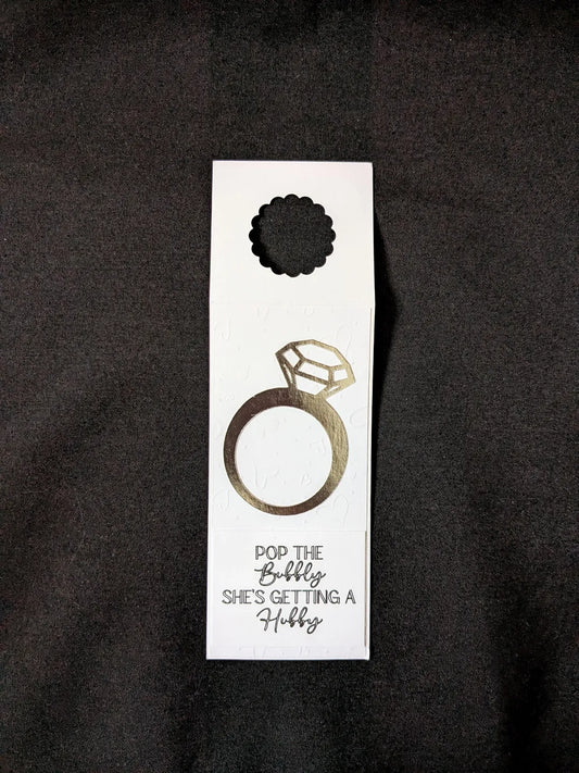 Wedding Bottle Gift Tag