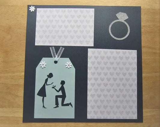 Proposal Scrapbook Page