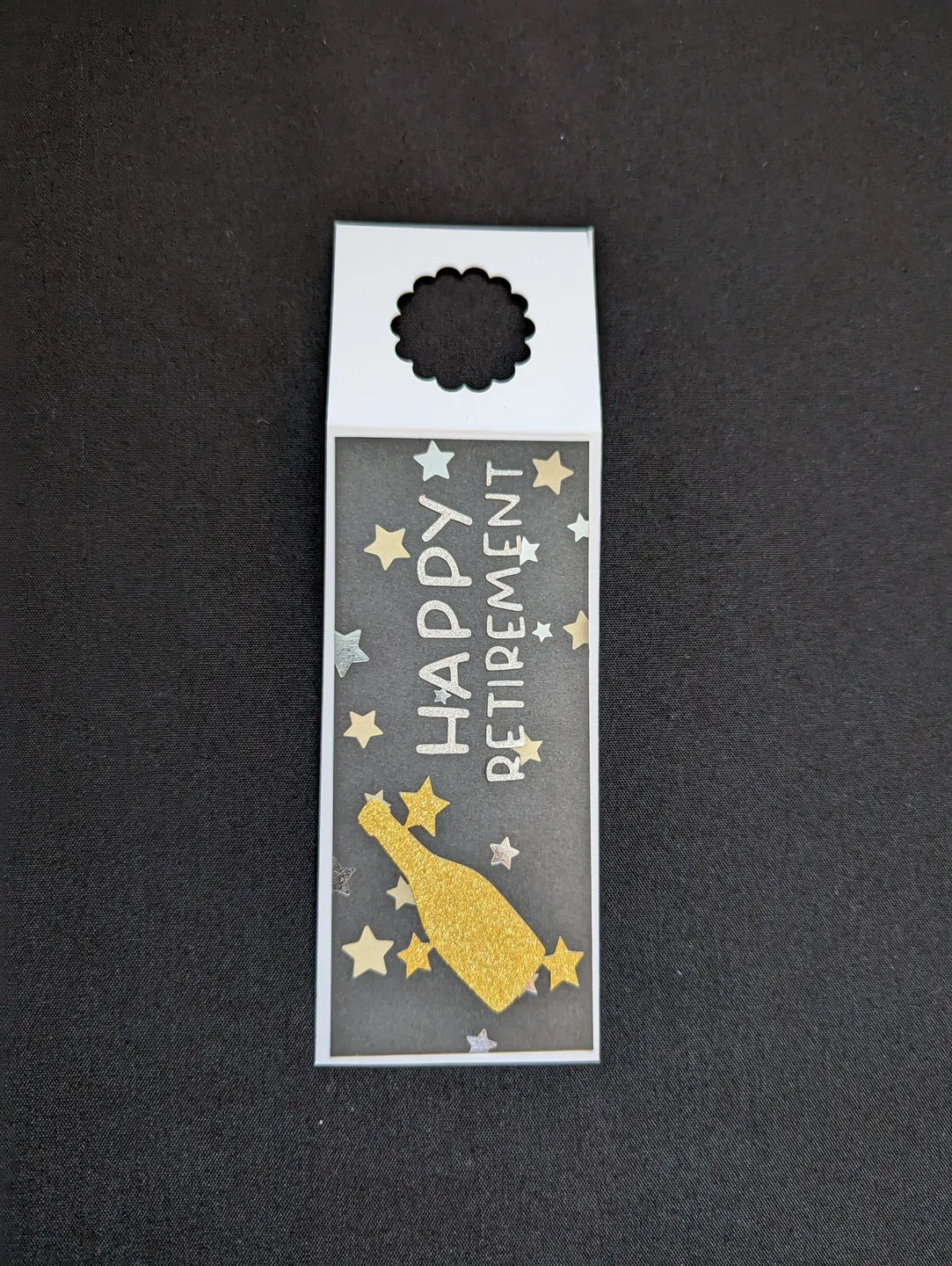 Retirement Bottle Gift Tag