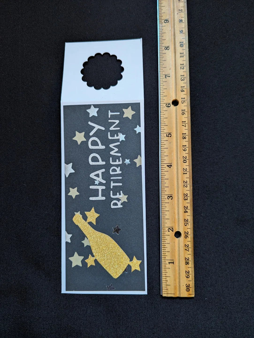 Retirement Bottle Gift Tag