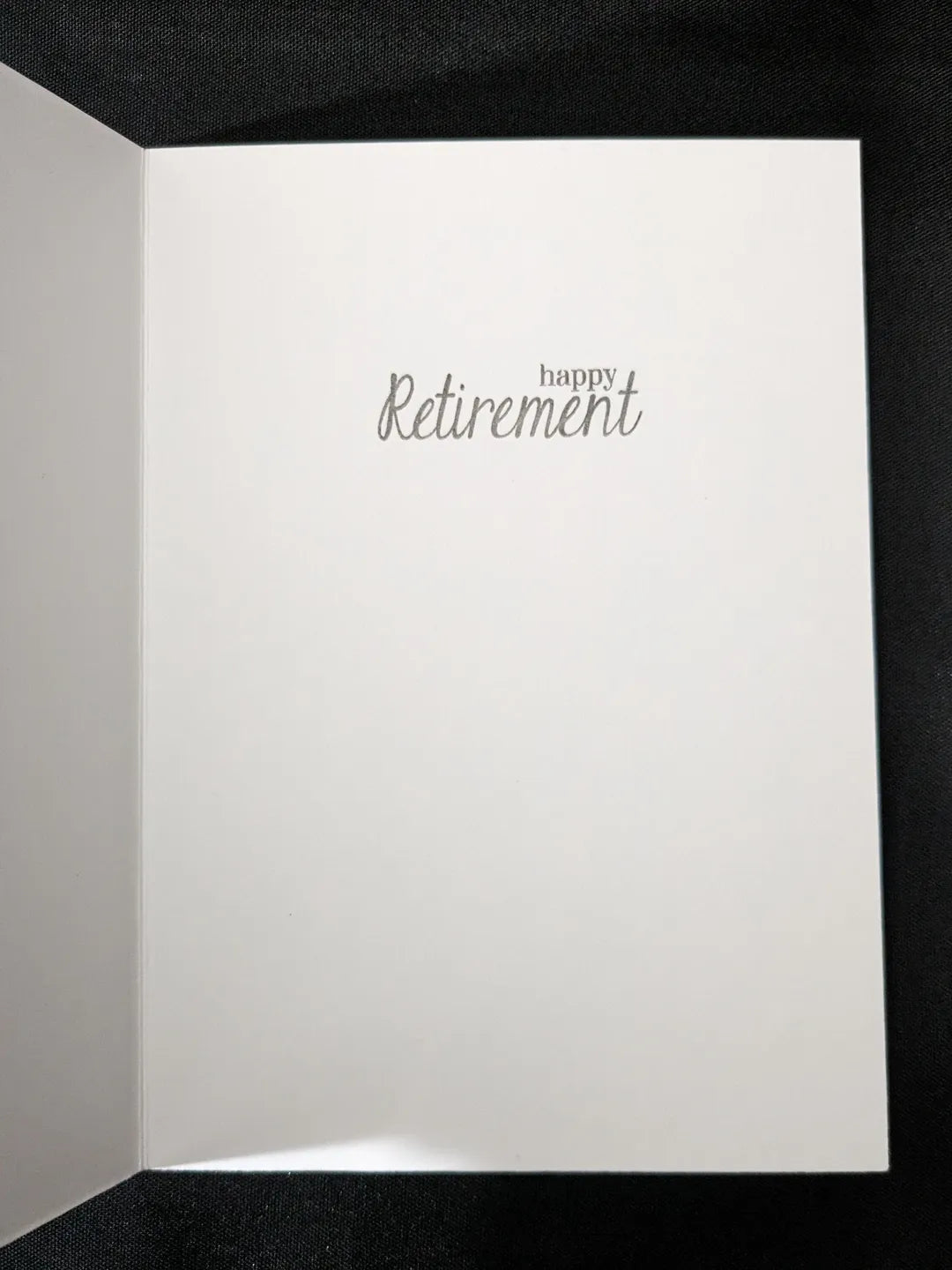 Retirement Card