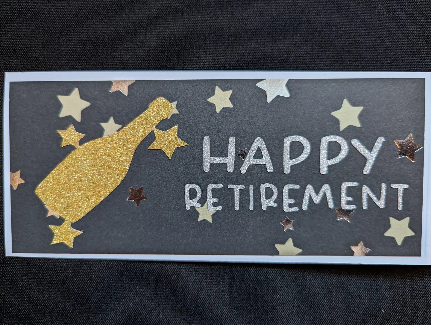 Retirement Bottle Gift Tag