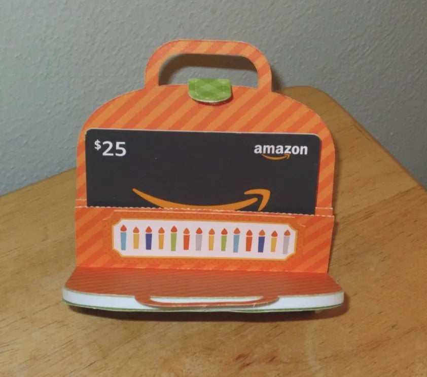 Robot Birthday Gift Card Holder