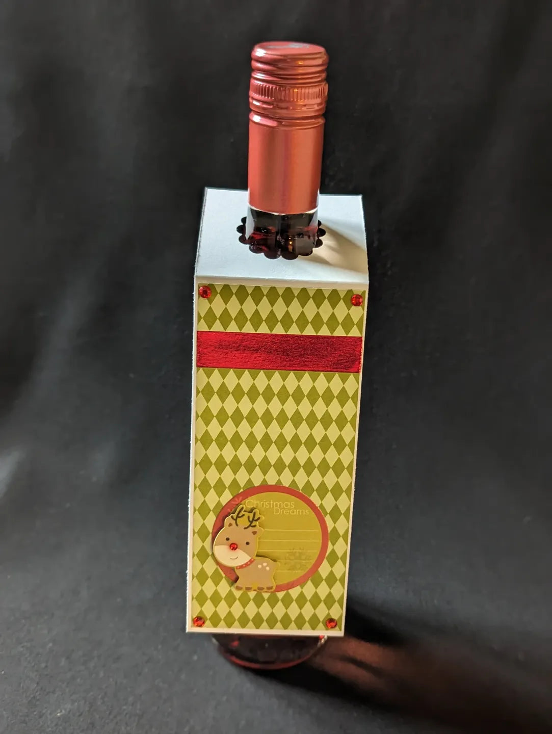 Christmas Bottle Gift Tag