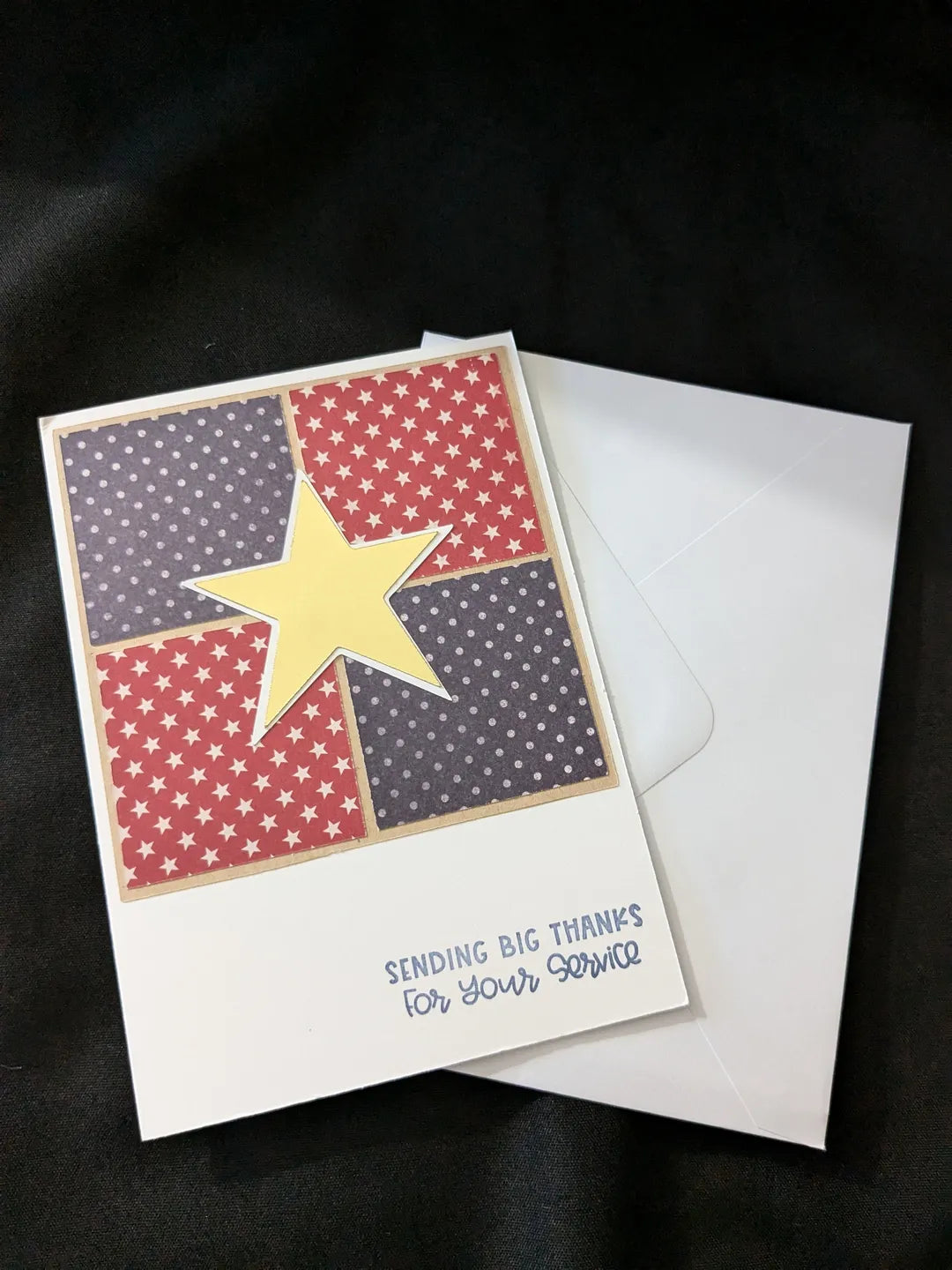 Thank you for your Service Card