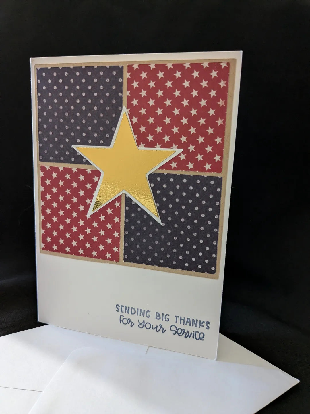 Thank you for your Service Card