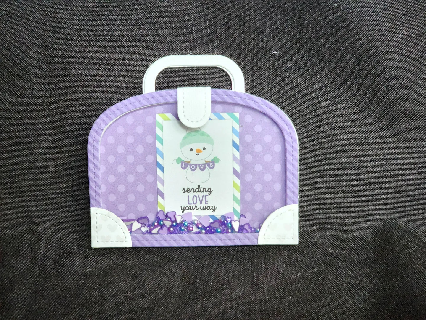 Snowman Gift Card Holder