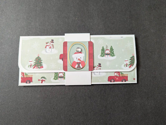 Snowman Cash Envelope