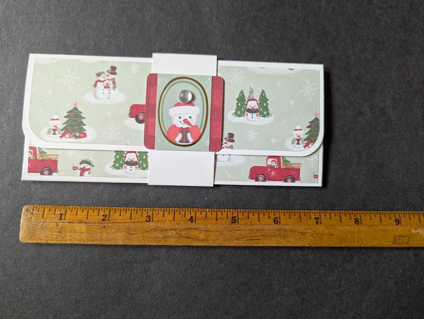 Snowman Cash Envelope