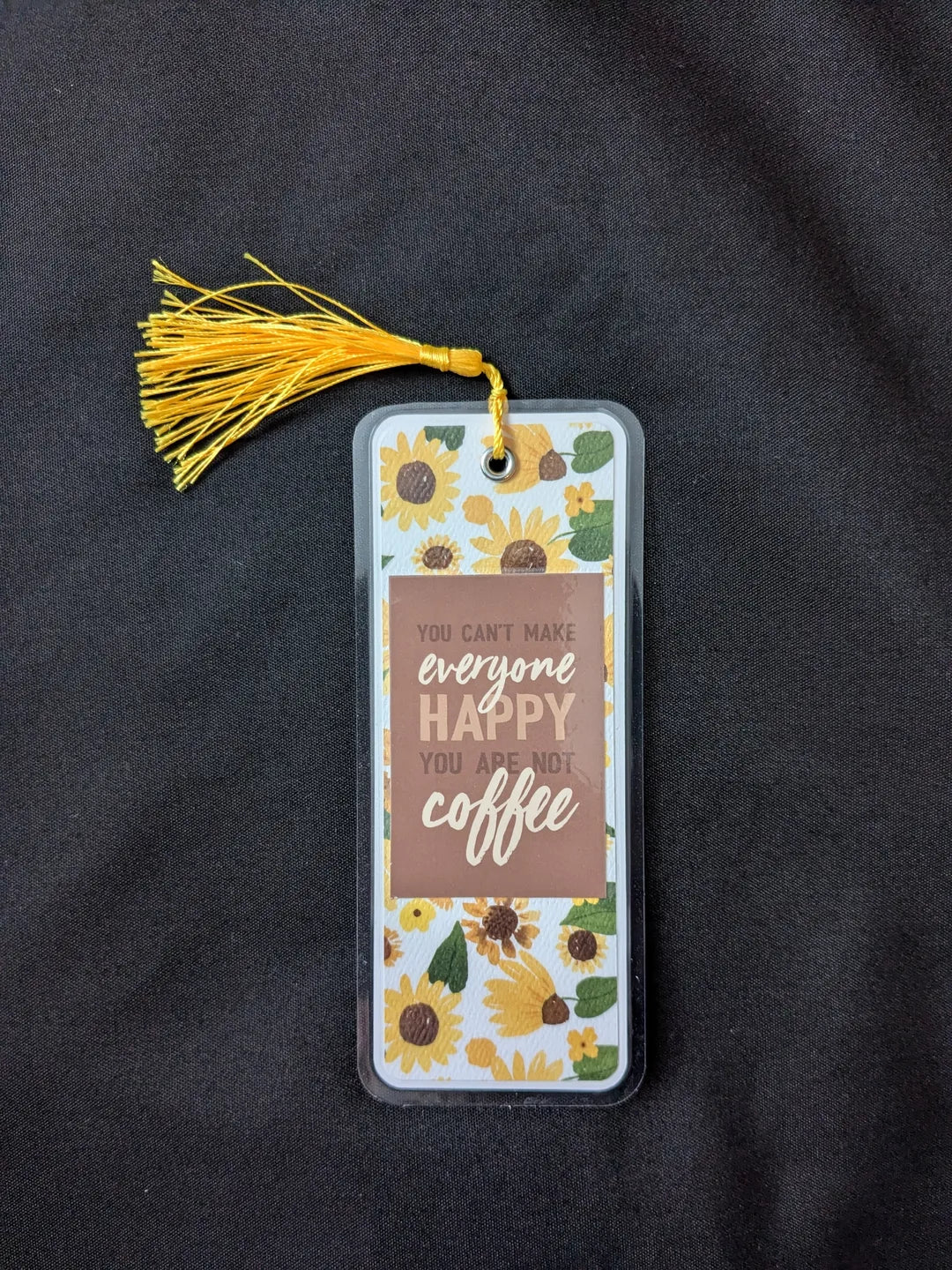 Sunflower Coffee Bookmark