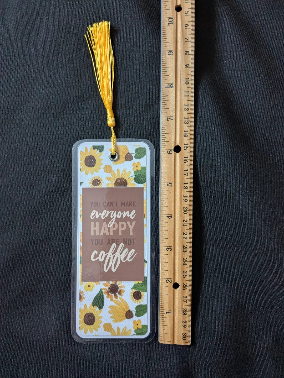 Sunflower Coffee Bookmark